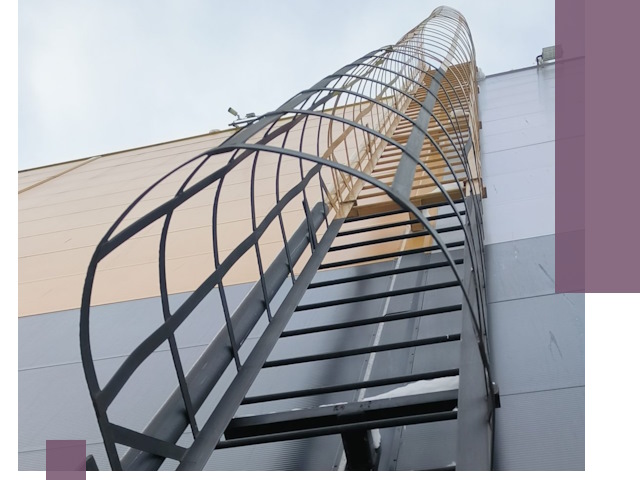 Изготовление и монтаж пожарных лестниц в Энгельсе профессионально