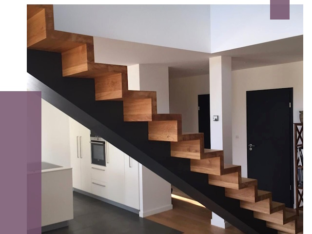 Изготовление деревянных лестниц в Энгельсе от 90602 руб. | ПРОЛЁТ-Энг