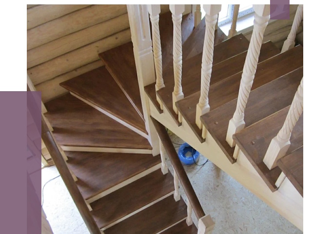 Реставрация деревянных лестниц в Энгельсе от 4477 руб.