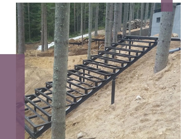 Монтаж металлических лестниц в Энгельсе от 14123 руб. 