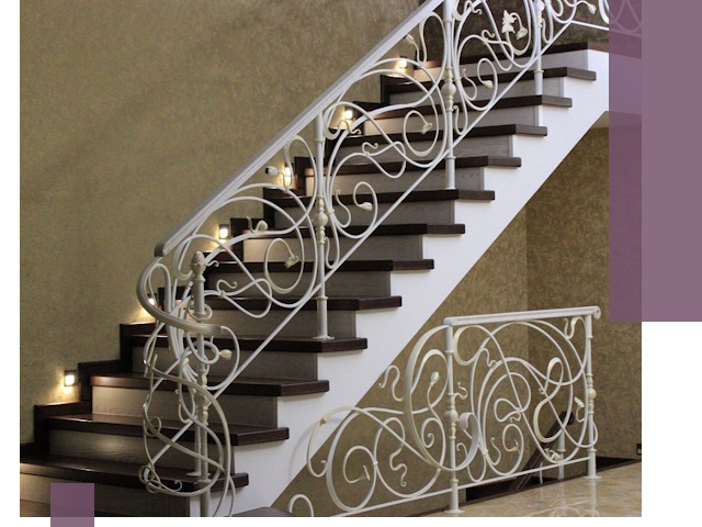 Кованые лестницы под ключ в Энгельсе — изготовление и монтаж