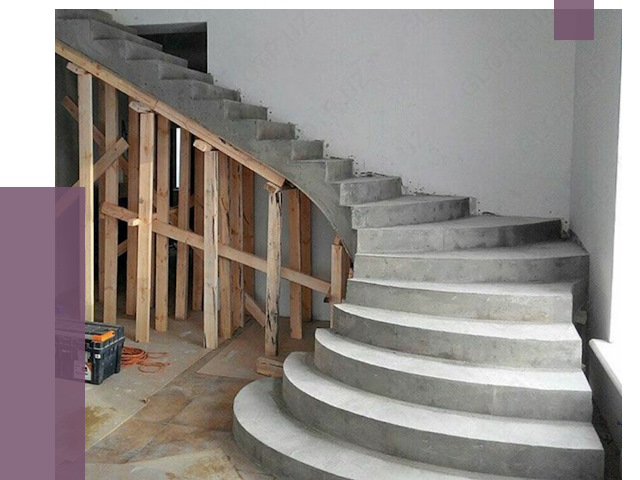 Изготовление бетонных лестниц под ключ в Энгельсе от 20785 руб. | ПРОЛЁТ-Энг