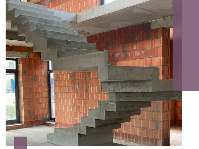 Изготовление бетонных лестниц под ключ в Энгельсе