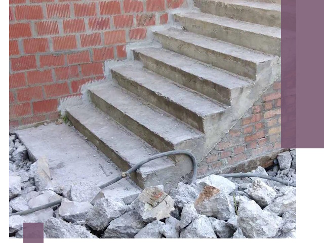 Демонтаж бетонных лестниц в Энгельсе: быстро и безопасно