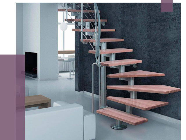 Модульные лестницы в Энгельсе от 17587 руб. — купить в ПРОЛЁТ-Энг