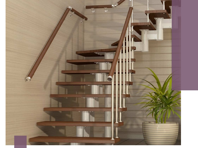 Изготовление модульных лестниц под ключ в Энгельсе