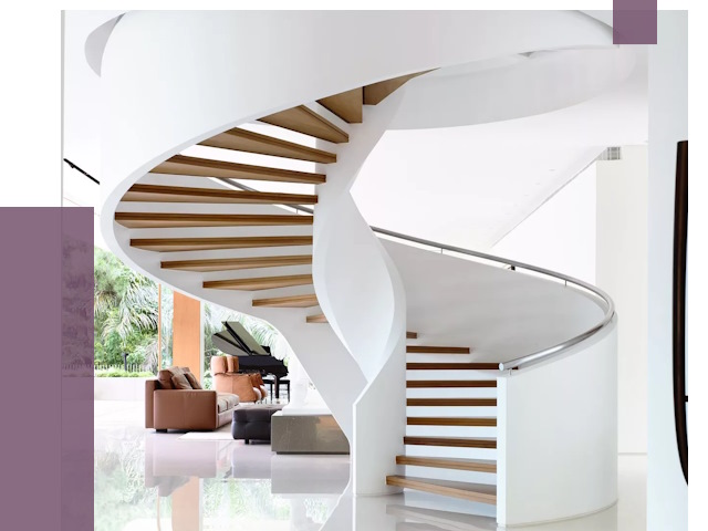 Винтовые лестницы в Энгельсе под ключ от 50630 руб. | ПРОЛЁТ-Энг