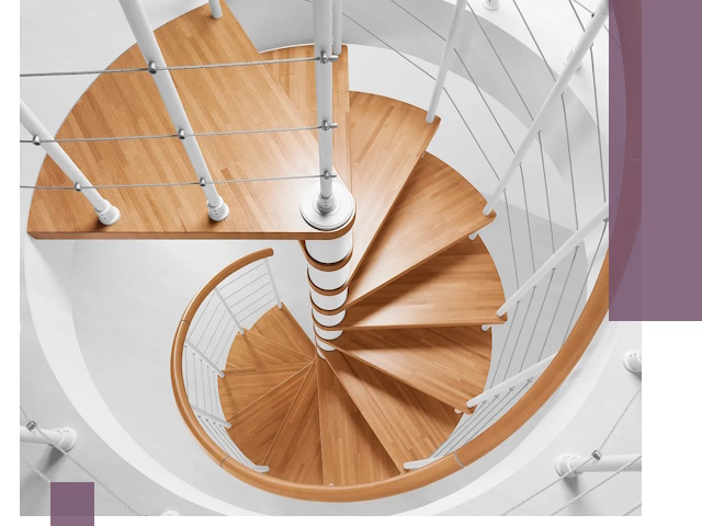 Изготовление винтовых лестниц под ключ в Энгельсе