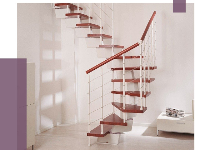 Изготовление лестниц на больцах в Энгельсе от 10126 руб. | ПРОЛЁТ-Энг