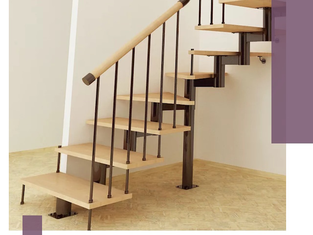 Монтаж лестниц на больцах в Энгельсе — быстро и надежно