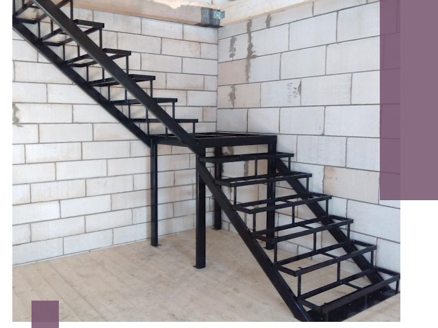 Лестницы на металлокаркасе под ключ в Энгельсе — изготовление и монтаж