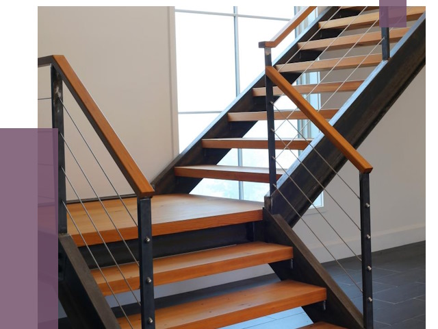 Изготовление лестниц на металлокаркасе в Энгельсе от 19719 руб. | ПРОЛЁТ-Энг