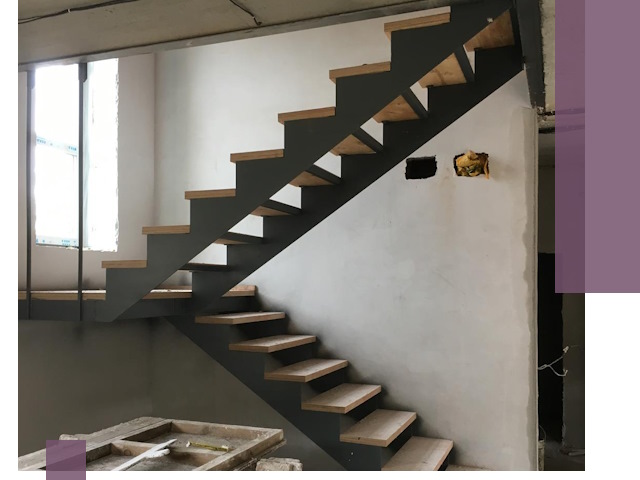 Изготовление лестниц на металлокаркасе в Энгельсе от производителя