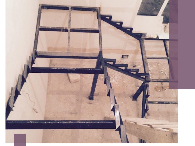 Монтаж лестниц на металлокаркасе в Энгельсе быстро и качественно