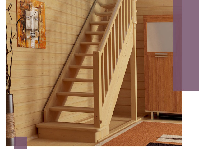 Лестницы эконом класса под ключ в Энгельсе — недорого и быстро