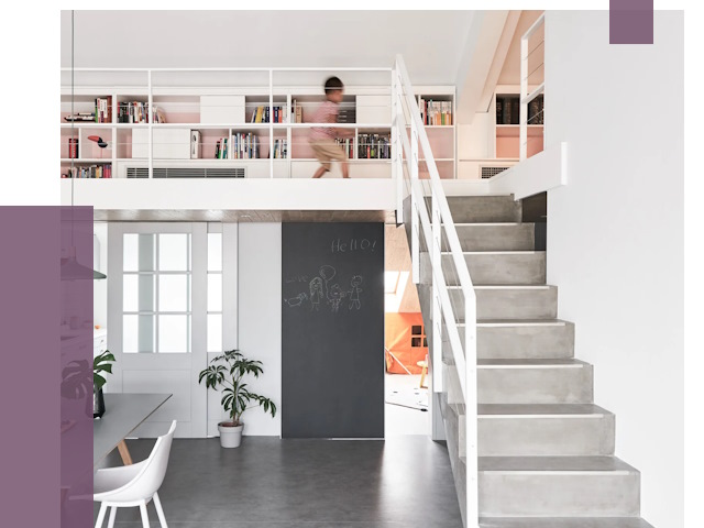 Лестницы для двухуровневой квартиры в Энгельсе от 183868 руб. | ПРОЛЁТ-Энг