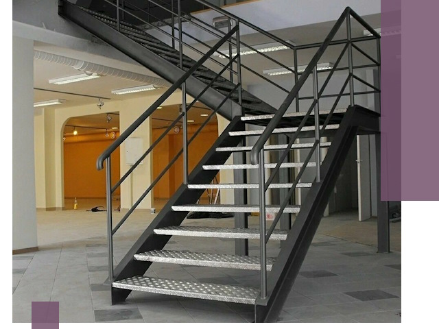 Лестницы для офиса в Энгельсе: изготовление, монтаж, демонтаж