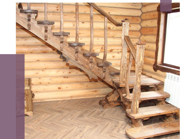 Лестницы в баню в Энгельсе от 19932 руб. — изготовление | ПРОЛЁТ-Энг