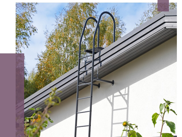 Лестницы на крышу в Энгельсе от 19932 руб. — монтаж и монтаж ПРОЛЁТ-Энг