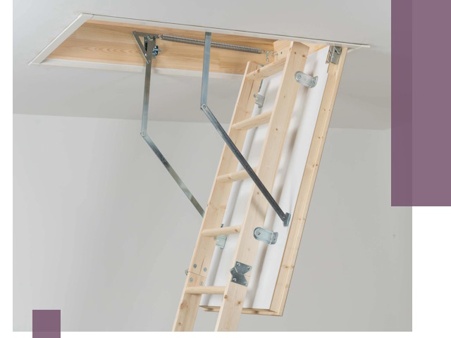 Установка чердачной лестницы под ключ в Энгельсе