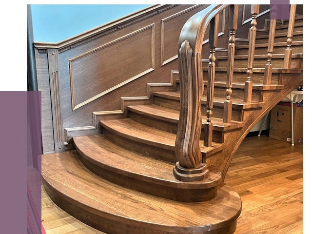 Дубовые лестницы под ключ в Энгельсе от 183868 руб. — ПРОЛЁТ-Энг
