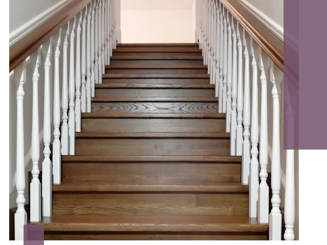 Лестницы из ясеня на заказ в Энгельсе — изготовление и монтаж