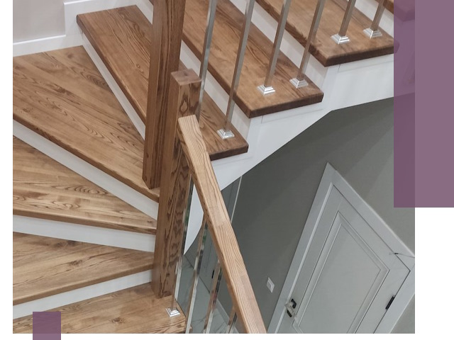 Обшивка металлических лестниц под ключ в Энгельсе