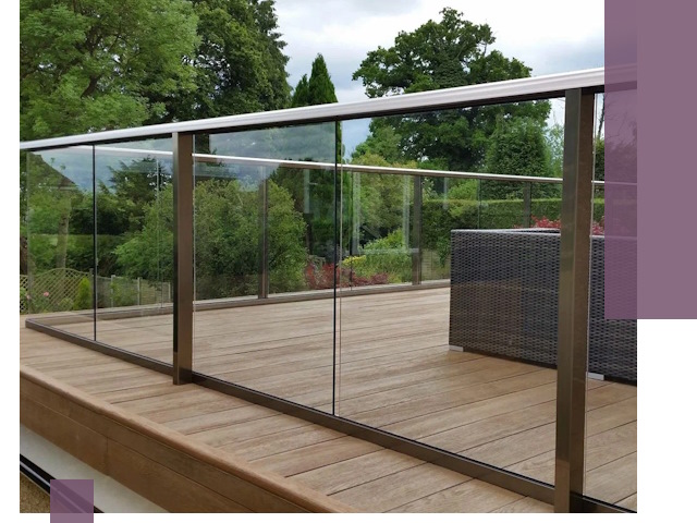 Алюминиевые перила на заказ в Энгельсе — монтаж и гарантия