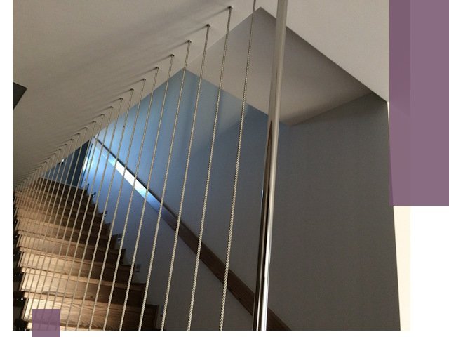 Тросовые перила под ключ в Энгельсе — производство и монтаж