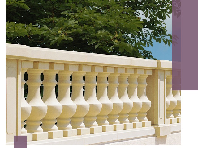 Установка балюстрады в Энгельсе: изготовление и монтаж под ключ