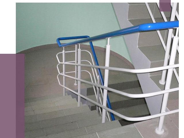 Перила в подъезде в Энгельсе — установка и замена от 7728 руб. | ПРОЛЁТ-Энг