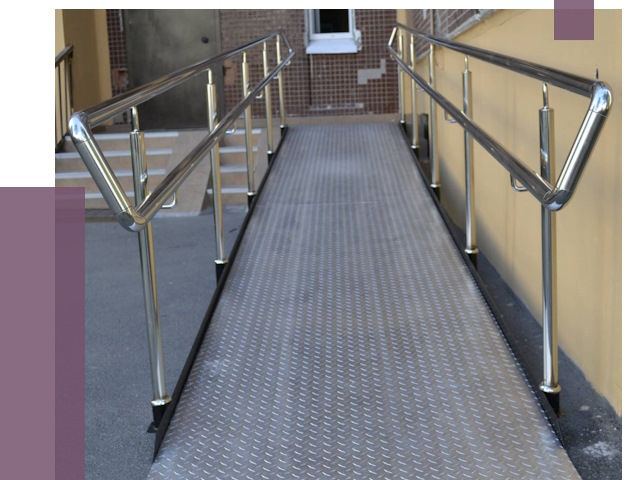 Пандусы в Энгельсе от 12791 руб. — установка для инвалидов | ПРОЛЁТ-Энг