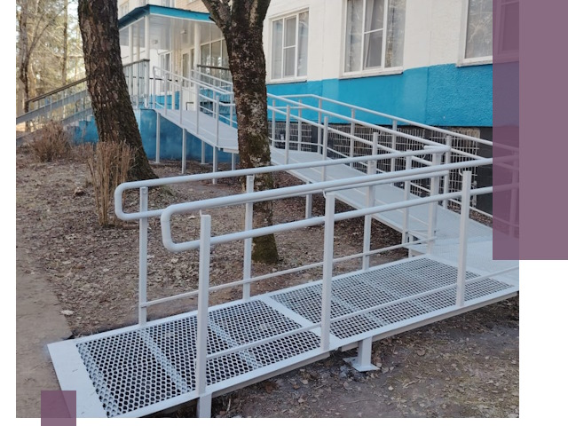 Пандусы под ключ в Энгельсе: изготовление, монтаж и демонтаж