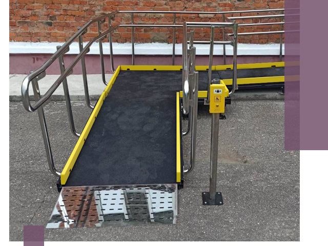 Изготовление наклонных пандусов для инвалидов в Энгельсе