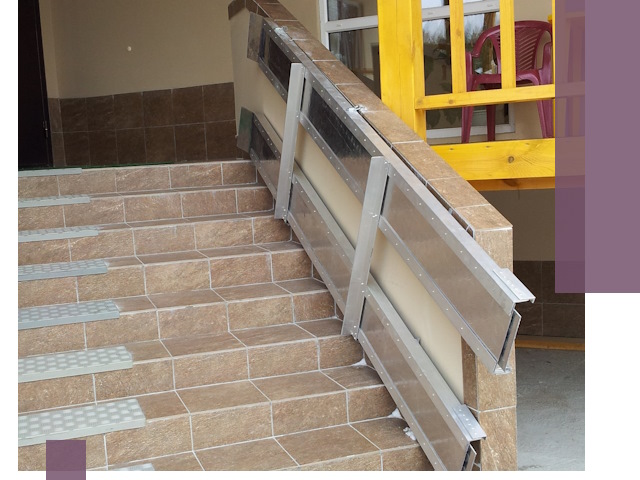 Откидные пандусы под ключ в Энгельсе — монтаж и демонтаж