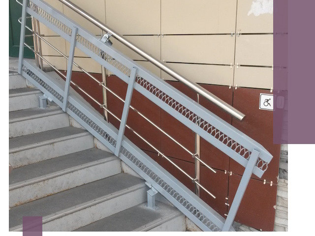 Изготовление откидных пандусов под ключ в Энгельсе