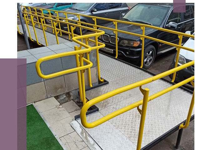 Стационарные пандусы в Энгельсе от 12791 руб. | ПРОЛЁТ-Энг