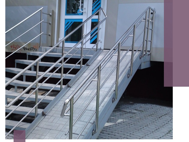 Пандус на крыльцо под ключ в Энгельсе: монтаж и изготовление