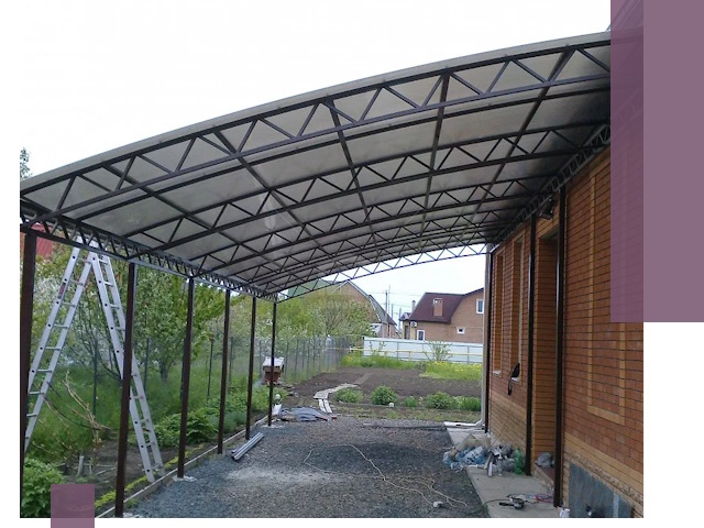 Профессиональный монтаж навесов под ключ в Энгельсе