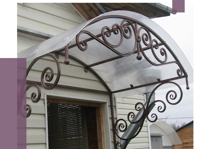 Изготовление козырьков в Энгельсе от 7674 руб. — заказать | ПРОЛЁТ-Энг