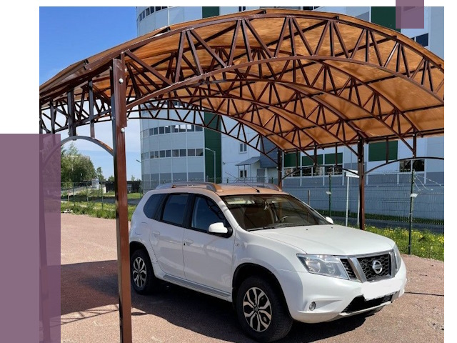 Недорогие навесы в Энгельсе от 44768 руб. | ПРОЛЁТ-Энг