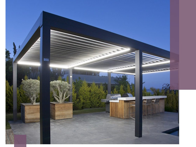 Навесы отдельно стоящие под ключ в Энгельсе из металла и поликарбоната