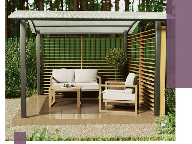 Навесы для дачи в Энгельсе: изготовление, монтаж и демонтаж