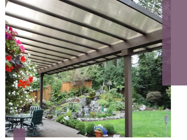 Навесы из поликарбоната под ключ в Энгельсе быстро и надёжно