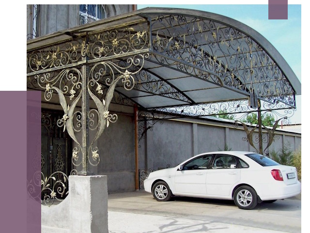 Кованые навесы в Энгельсе от 15189 руб. | ПРОЛЁТ-Энг