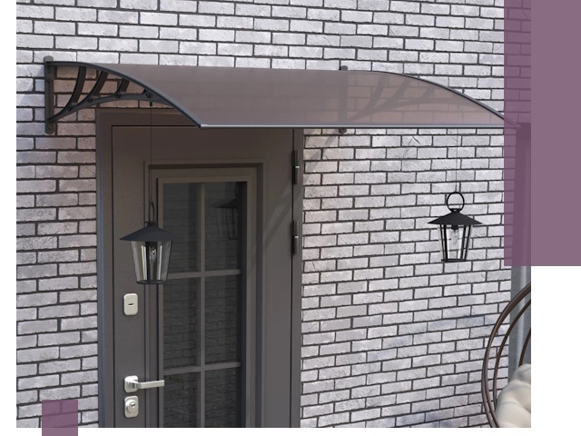 Недорогие козырьки и навесы под ключ в Энгельсе