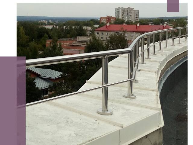 Парапеты и ограждения кровли в Энгельсе от 5170 руб. 