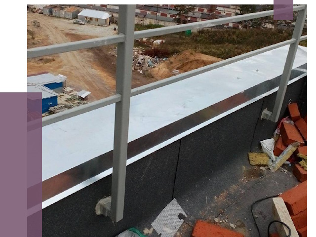 Монтаж парапетов в Энгельсе от 4477 руб.  | ПРОЛЁТ-Энг