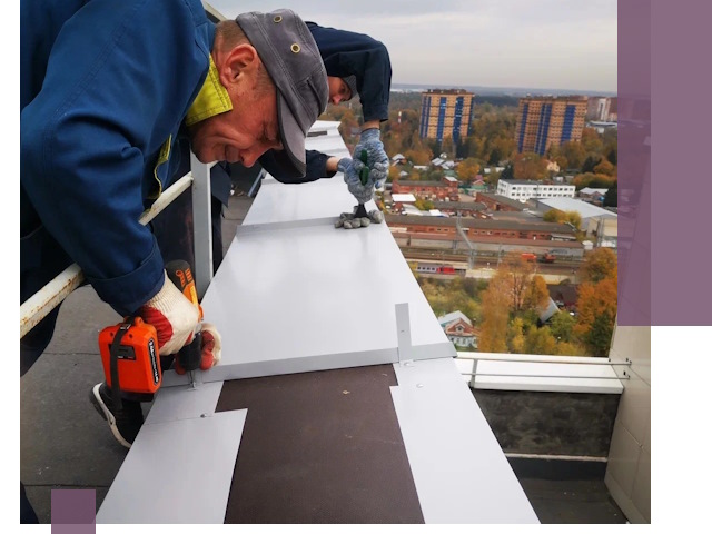 Монтаж парапетов в Энгельсе — установка прочных металлических ограждений