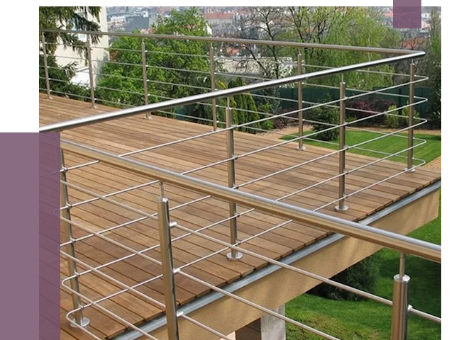 Алюминиевые парапеты в Энгельсе под ключ от 8101 руб. 